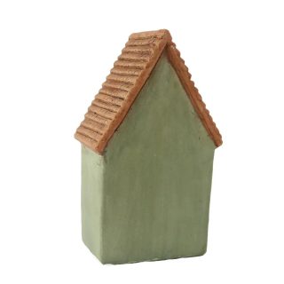 Dekorace domeček X7367 - 11.3 × 8 × 19 cm
