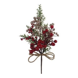 Dekorační větvička bobule P2099 - 32 cm