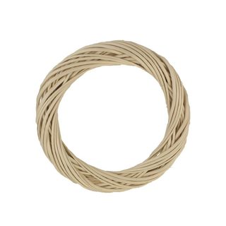 Věnec z běleného proutí 30 cm 08000/30B