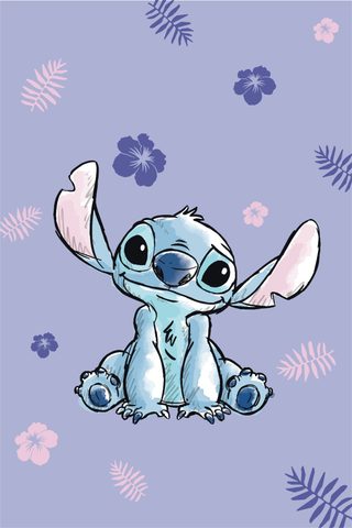 Mikroflanelová deka Lilo a Stitch 100x150 cm