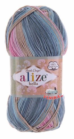 Bavlněná příze Příze Bella Batik 100g