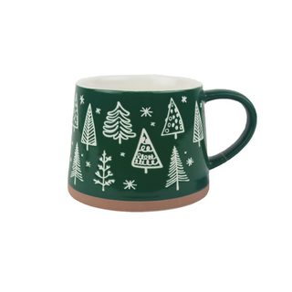 Vánoční porcelánový hrnek X8716-15 - 350ml; 380 g; D85xH76xBD99mm