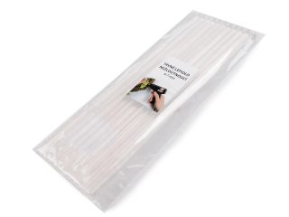 Tavné lepidlo Ø7 mm délka 25 cm nežloutnoucí 10 ks