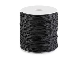 Šňůra bavlněná Ø1,5-2 mm voskovaná návin 80 metrů