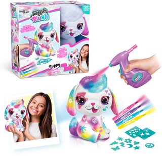 Airbrush studio Pejsek (kreativní set, pistole, baterie) EP Line