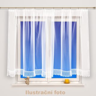 Voálová záclona Coleta 110x300 cm