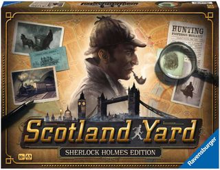 Scotland Yard: Sherlock Holmes (společenská hra, Ravensburger)