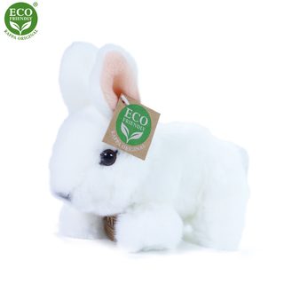 Plyšový králík bílý 16 cm