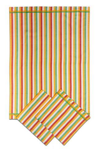 Utěrky Bambus Pruh žlutý - 3 ks 50x70 cm