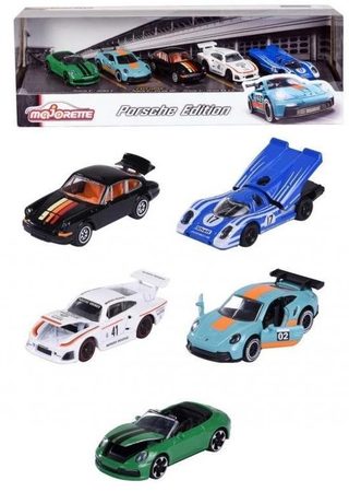 MAJORETTE Porsche dárková sada 5ks