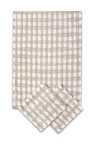 Utěrka Extra savá 50x70 cm Kostka s kytičkou 3 ks