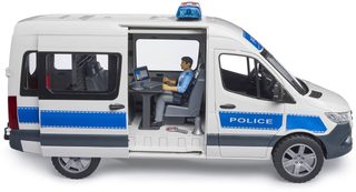 Bruder policejní MB Sprinter dodávka 1:16 (baterie, světlo, zvuk) 02683