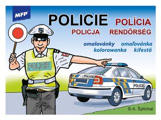 Omalovánky MFP Policie