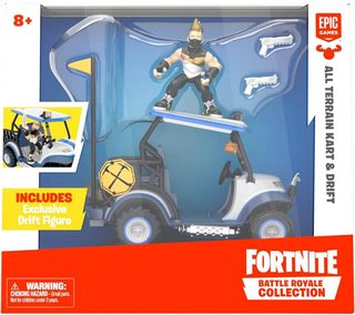 Fortnite Battle Royale W2 Auto herní set s figurkou a doplňky plast