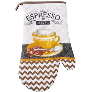 Sada chňapky s podložkou - Espresso