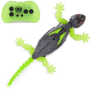 SPIN MASTER RC Gekon Hex Bots lezoucí po stěnách na baterie Světlo USB