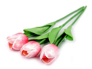 Umělý tulipán 35 CM k aranžování balení 3 KUSY