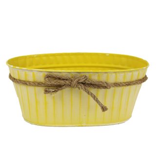 Obal oválný žlutý K1522-02 - 23,5 x 13 x 10,5 cm