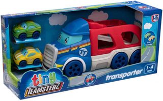 Teamsterz Tiny transportér (2 soft baby autíčka)