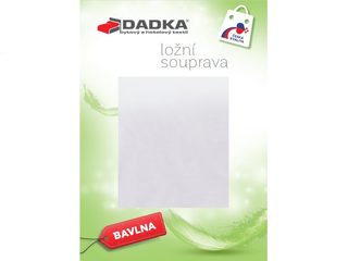 Povlečení bavlna bílá 140x200, 70x90 cm