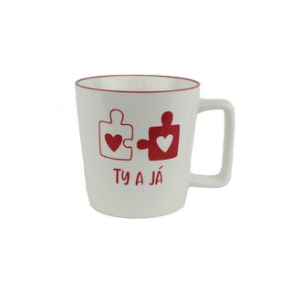 Porcelánový hrnek X6978-01 - 400 ml