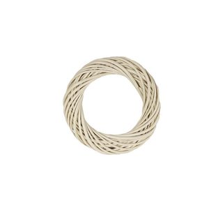 Věnec z běleného proutí 15 cm 08000/15B