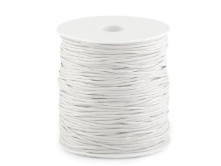 Šňůra bavlněná Ø1,5-2 mm voskovaná návin 80 metrů