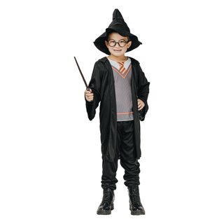 KARNEVAL Šaty kouzelník vel. M 120-130cm, 5-9let *KOSTÝM*