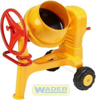 Wader dětská míchačka Construct žlutá 50649