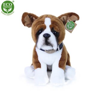 Plyšový pes boxer 27 cm