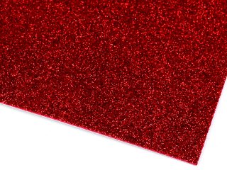 Samolepicí pěnová guma Moosgummi s glitry, 2 kusy 20x30 cm