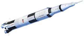 Ravensburger 3D puzzle raketa Saturn V (440 dílků, 70×50 cm)