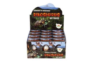 Vejce líhnoucí a rostoucí dinosaurus 6cm