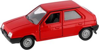 WELLY Auto model Škoda Favorit kov 11cm volný chod 1:34 různé barvy