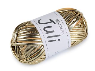 Pletací příze Juli metalická 100 g