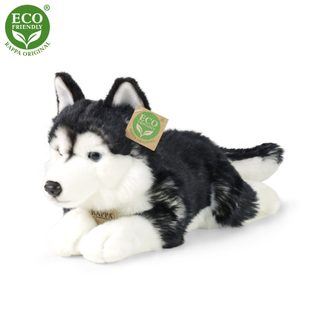Plyšový pes husky 36 cm ECO-FRIENDLY