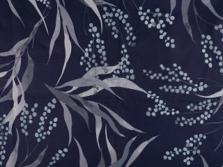 Bavlněná látka / plátno listy / rostliny šíře 220 cm