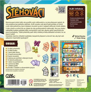 ALBI HRA Stěhováci rodinná *SPOLEČENSKÉ HRY*