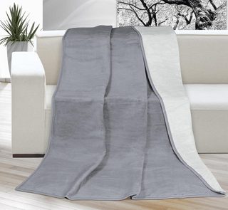 Deka KIRA PLUS světle šedá/tm.šedá 150x200 cm