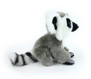 Plyšový lemur sedící 18 cm