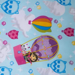 Povlečení Gabbys Dollhouse Balloon 140x200, 70x90 cm