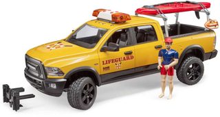 Bruder RAM 2500 Power Wagon pobřežní stráž (baterie, světlo, zvuk) 02506