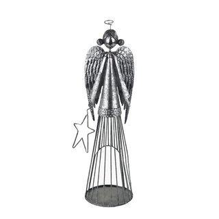 Anděl na svíčku K4429/1 - 32 cm