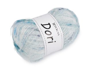 Pletací mohérová příze s nopky Dori 100 g