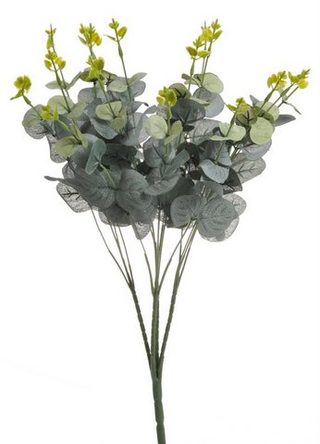 Umělý eukalyptus trs - zelená 50 cm
