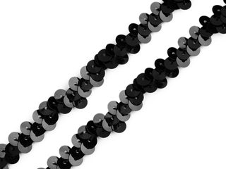 Flitrový prýmek šíře 10 mm elastický METRÁŽ