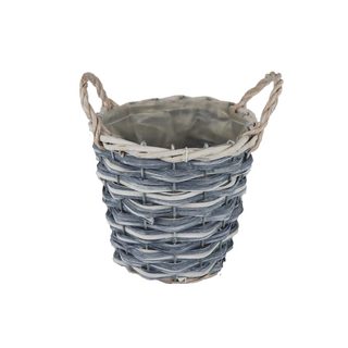 Obal šedý s plastem P2030/1 - dia 15 × 14 cm