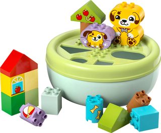 LEGO Duplo třídění tvarů – domeček pro štěňátka 10441