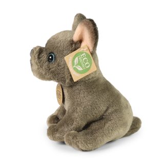Plyšový pes francouzský buldoček 18 cm ECO-FRIENDLY
