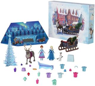 Frozen adventní kalendář 2024 (mini panenky) Mattel